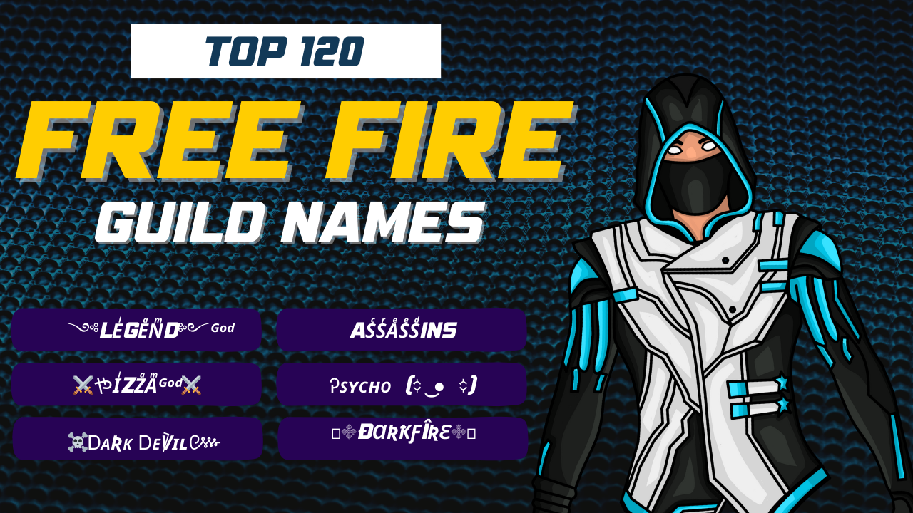 120+ Best Free Fire Guild Names You Must Try!